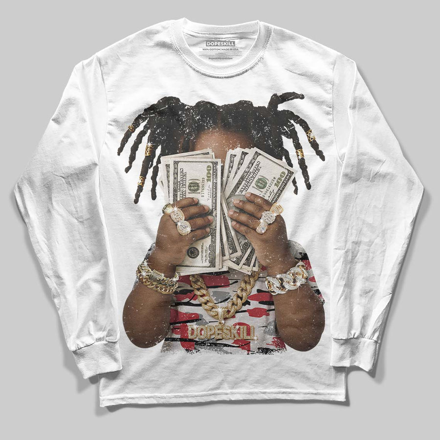 Bugs Bunny 8s DopeSkill Long Sleeve T-Shirt Rich Youth Graphic