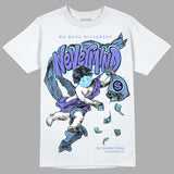 University Blue Collection DopeSkill T-Shirt Nevermind Graphic