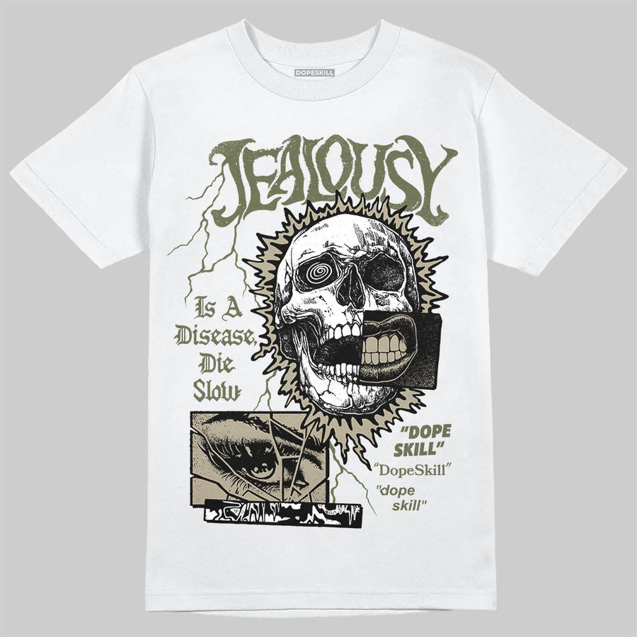 Olive 'Jealousy' DopeSkill Graphic T-Shirt