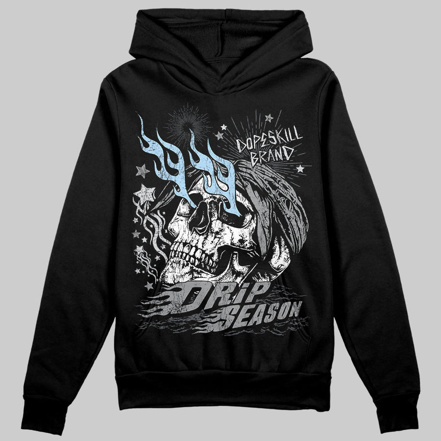 Wolf Grey 5s DopeSkill Hoodie Sweatshirt Drip Season Graphic