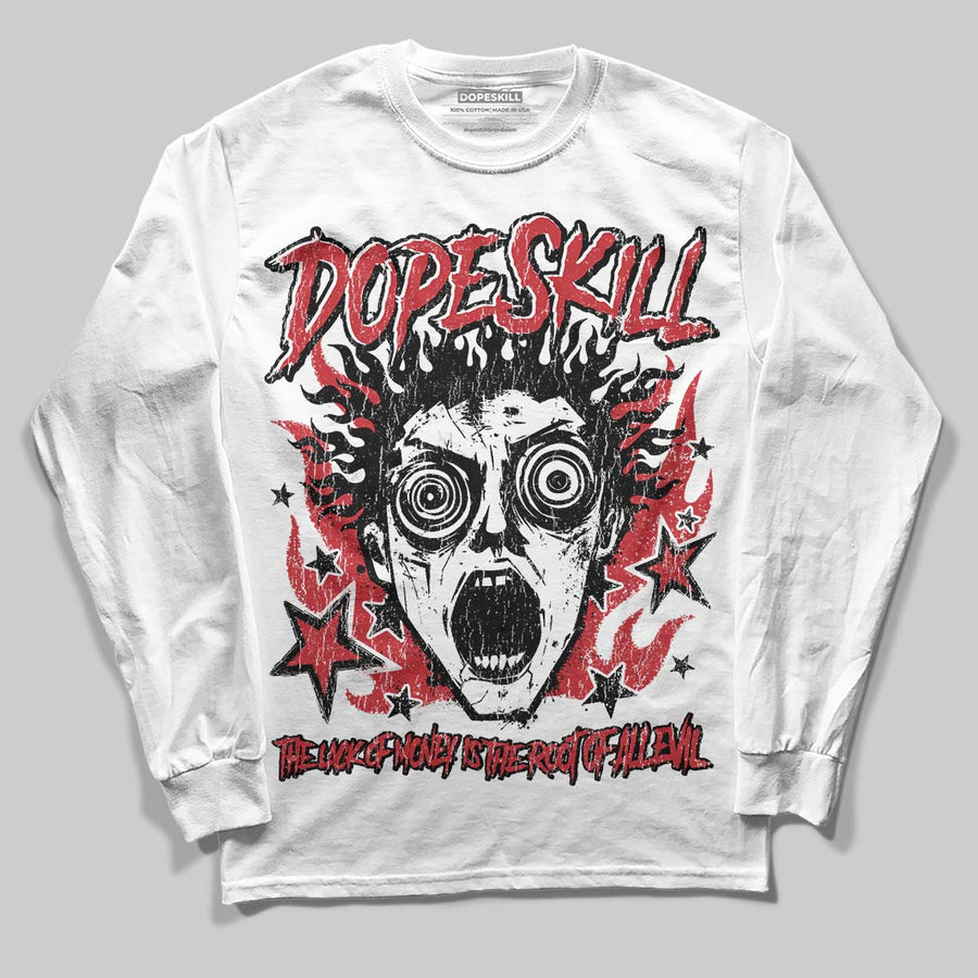 Flight Club 4s DopeSkill Long Sleeve T-Shirt Root of Evil Graphic