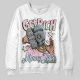 Medium Soft Pink 4s DopeSkill Sweatshirt Get Rich Graphic