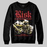 Red 'Risk Is Better Than Regret' DopeSkill Graphic Sweatshirt