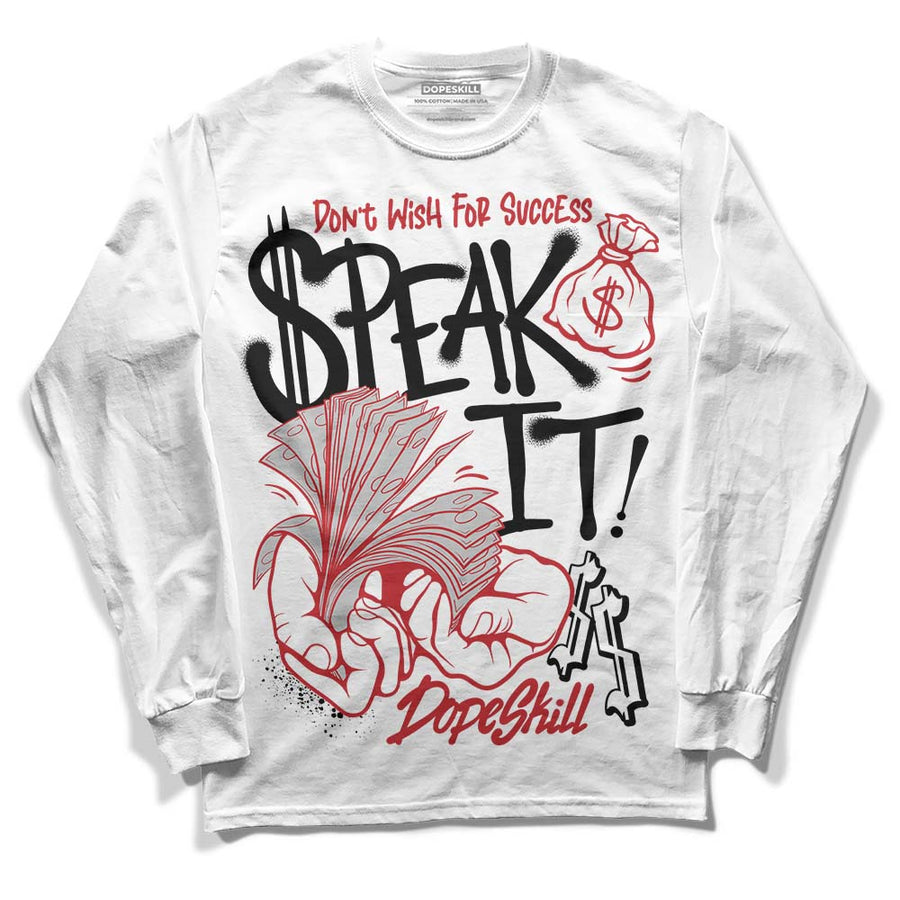 Red Taxi 12s DopeSkill Long Sleeve T-Shirt Speak It Graphic