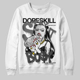 Black Cat 4s DopeSkill Sweatshirt Stay It Busy Graphic
