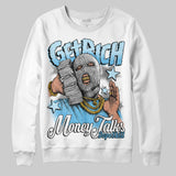 Legend Blue 11s DopeSkill Sweatshirt Get Rich Graphic