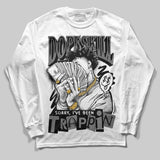 Black Cat 4s DopeSkill Long Sleeve T-Shirt Sorry I've Been Trappin Graphic