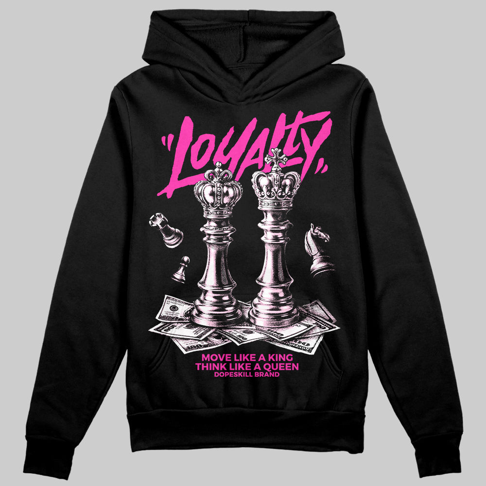 Pink 'Loyalty' DopeSkill Graphic Hoodie