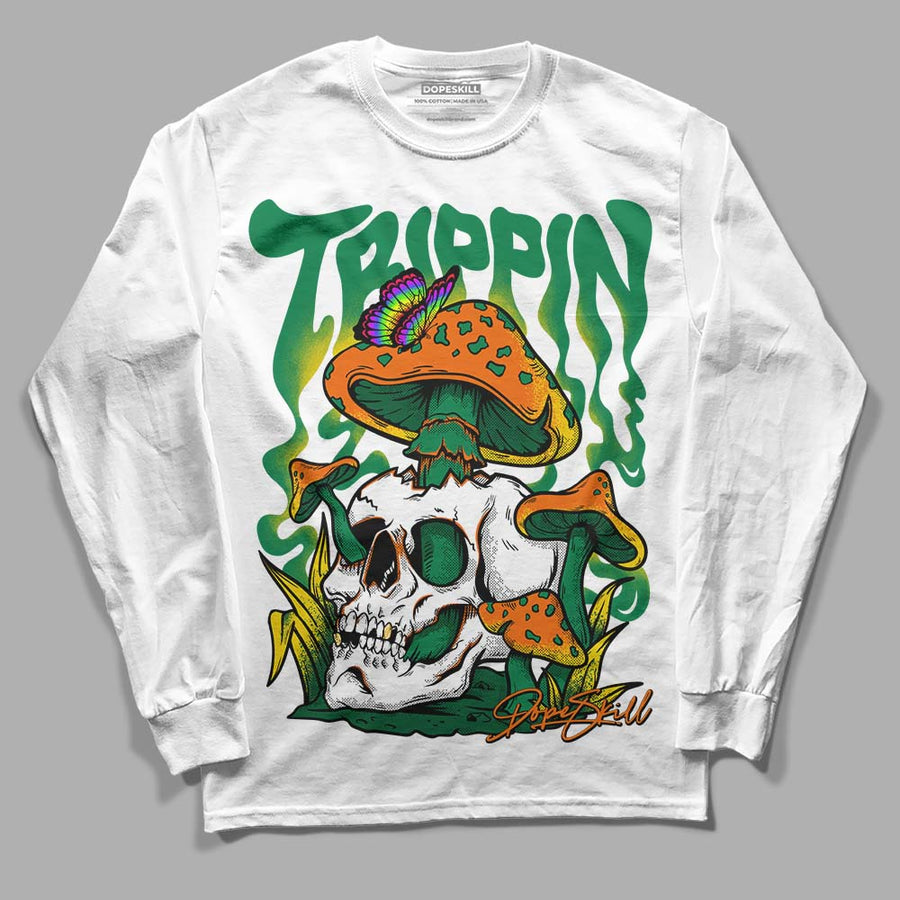 Green Collection DopeSkill Long Sleeve T-Shirt Trippin Graphic