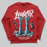 Red 'Loyalty' DopeSkill Graphic Long Sleeve T-Shirt
