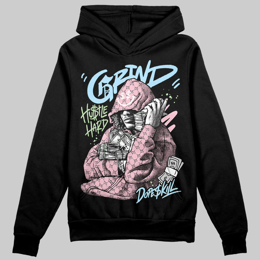 Medium Soft Pink 4s DopeSkill Hoodie Sweatshirt Grind Pray Graphic