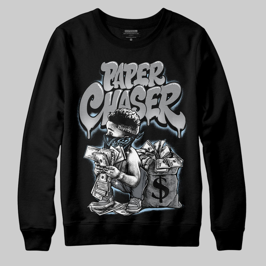 Wolf Grey 5s DopeSkill Sweatshirt Paper Chaser Boy Graphic