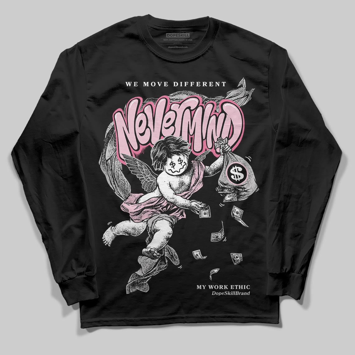 35th Anniversary 5s DopeSkill Long Sleeve T-Shirt Nevermind Graphic