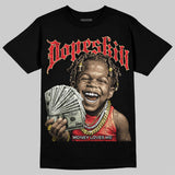 Black/White 'Money Loves Me' DopeSkill Graphic T-Shirt