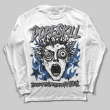 Flint Grey 9s DopeSkill Long Sleeve T-Shirt Root of Evil Graphic