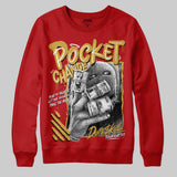Red Collection DopeSkill Sweatshirt Pocket Change Graphic