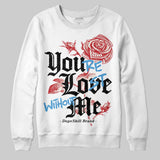 Flight Club 4s DopeSkill Sweatshirt You’re Lost Without Me Graphic