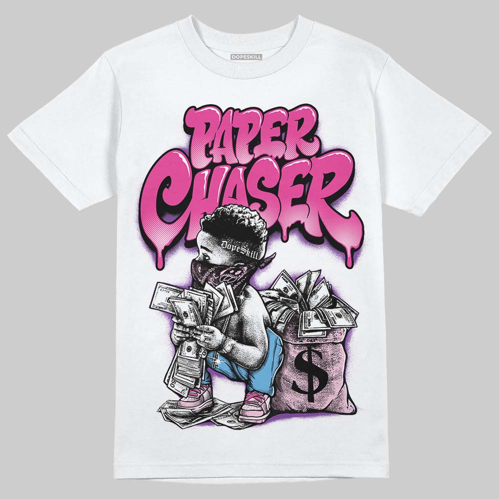 Pink 'Paper Chaser Boy' DopeSkill Graphic T-Shirt