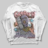 Harris Tweed x Denim Turquoise Dunk DopeSkill Long Sleeve T-Shirt Get Rich Graphic