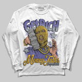 Lakers 4s DopeSkill Long Sleeve T-Shirt Get Rich Graphic