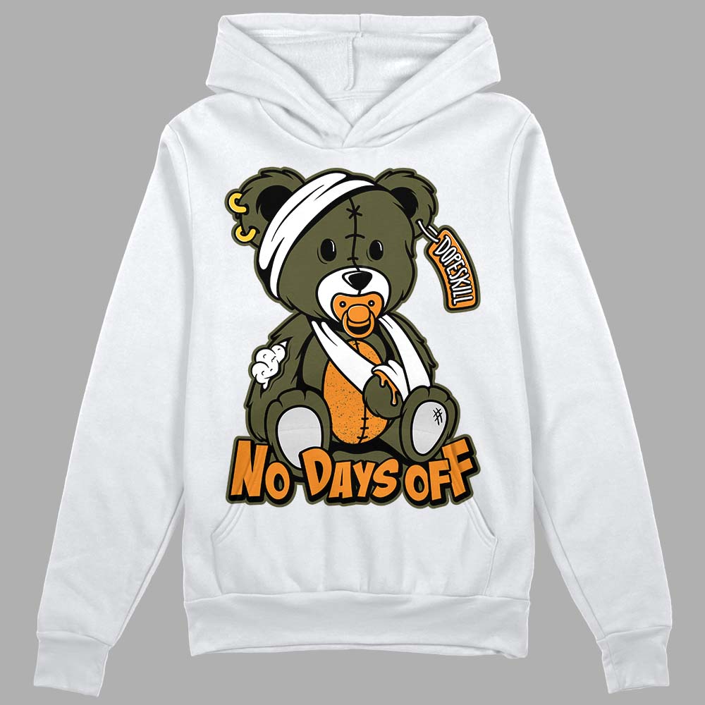 Olive 5s DopeSkill Hoodie Sweatshirt Hurt Bear Graphic