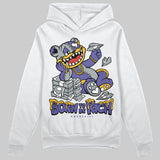 Lakers 4s DopeSkill Hoodie Sweatshirt Born To Be Rich Graphic