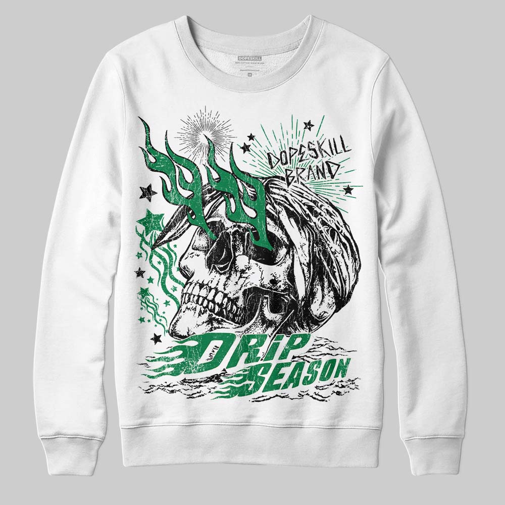 Green Collection DopeSkill Sweatshirt Drip Season Graphic