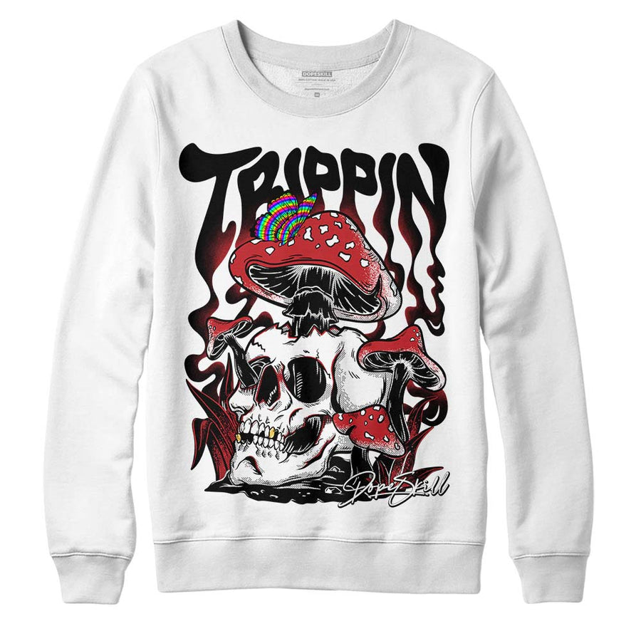 Red Taxi 12s DopeSkill Sweatshirt Trippin Graphic