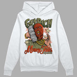 Olive Collection DopeSkill Hoodie Sweatshirt Get Rich Graphic