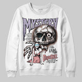 Harris Tweed x Denim Turquoise Dunk DopeSkill Sweatshirt Mystery Ghostly Grasp Graphic