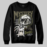 Medium Olive 3s DopeSkill Sweatshirt Mystery Ghostly Grasp Graphic