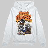 Orange 'Paper Chaser Boy' DopeSkill Graphic Hoodie