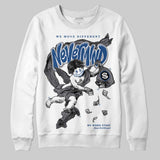 Flint Grey 9s DopeSkill Sweatshirt Nevermind Graphic