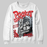 Cherry 11s DopeSkill Sweatshirt Pocket Change Graphic