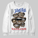 Rare Air 4s DopeSkill Sweatshirt The Mouth With No Droughts Graphic