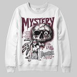 Burgundy 5s DopeSkill Sweatshirt Mystery Ghostly Grasp Graphic