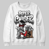 Black/White 'Paper Chaser Boy' DopeSkill Graphic Sweatshirt