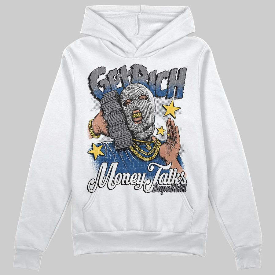 Flint Grey 9s DopeSkill Hoodie Sweatshirt Get Rich Graphic
