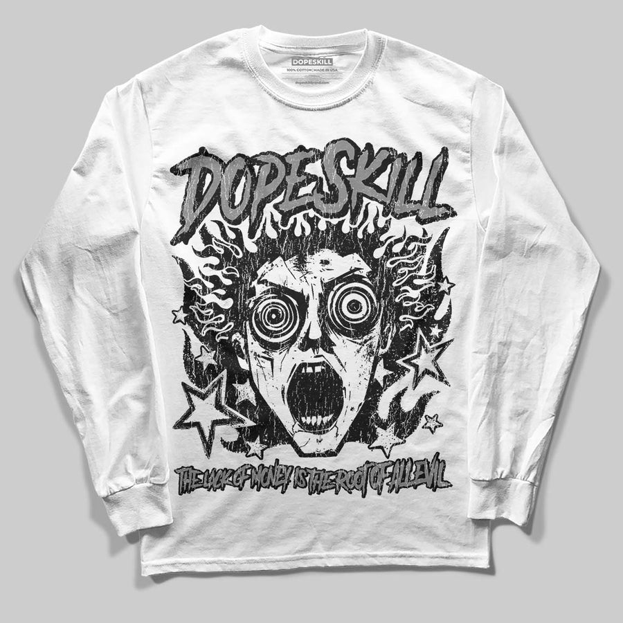 Black Cat 4s DopeSkill Long Sleeve T-Shirt Root of Evil Graphic