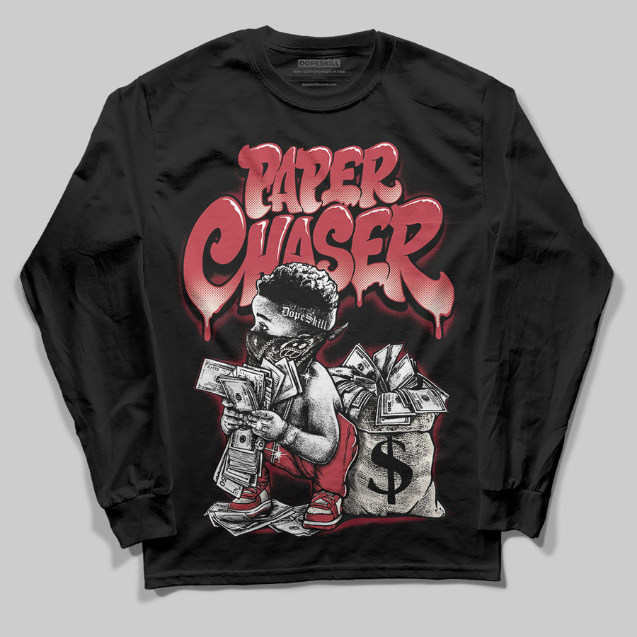 Valentine’s Day 4s DopeSkill Long Sleeve T-Shirt Paper Chaser Boy Graphic