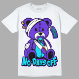 Aqua 6s DopeSkill T-Shirt Hurt Bear Graphic