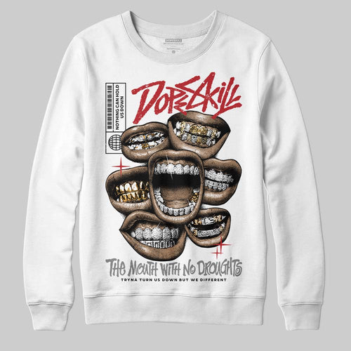 Bugs Bunny 8s DopeSkill Sweatshirt The Mouth With No Droughts Graphic
