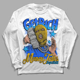 Royal Blue Collection DopeSkill Long Sleeve T-Shirt Get Rich Graphic