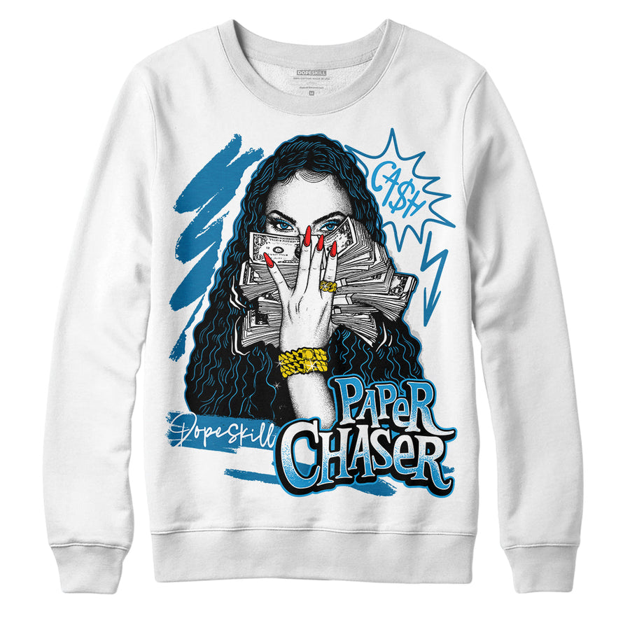 Military Blue 4s DopeSkill Sweatshirt NPC Graphic