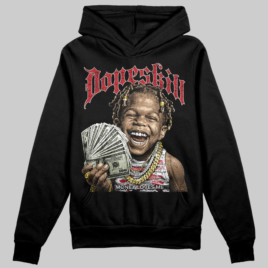 Bugs Bunny 8s DopeSkill Hoodie Sweatshirt Money Loves Me Graphic