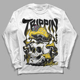 Black Tour Yellow AJ 4 Thunder DopeSkill Long Sleeve T-Shirt Trippin Graphic