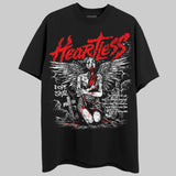 Black and White Collection DopeSkill T-Shirt Heartless Graphic