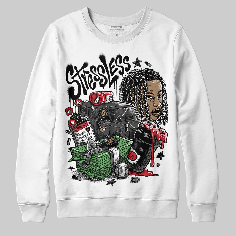 Black Cat 4s DopeSkill Sweatshirt Stressless Graphic