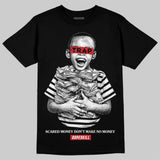 Black/White 'Scared Money Don't Make No Money' DopeSkill Graphic T-Shirt