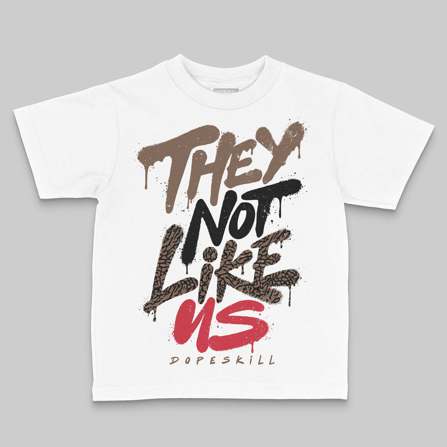 World’s Best Dad 3s DopeSkill Toddler Kids T-shirt They Not Like Us Graphic